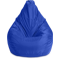 Кресло-мешок «Груша», XL, синий Анфас галлерея