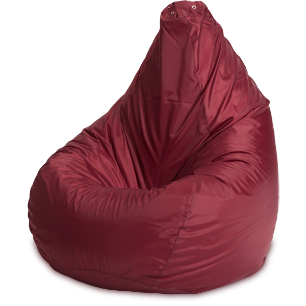 Кресло-мешок «Груша», XL, бордовый Изометрия