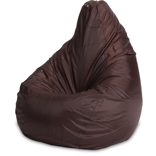 Кресло-мешок «Груша», XL, коричневый Изометрия