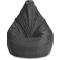 Кресло-мешок «Груша», XXL, тёмно серый Анфас галлерея