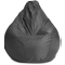 Кресло-мешок «Груша», XXXL, тёмно серый Анфас галлерея