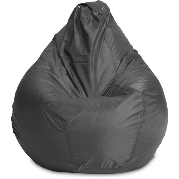 Кресло-мешок «Груша», XXXXL, тёмно серый Анфас