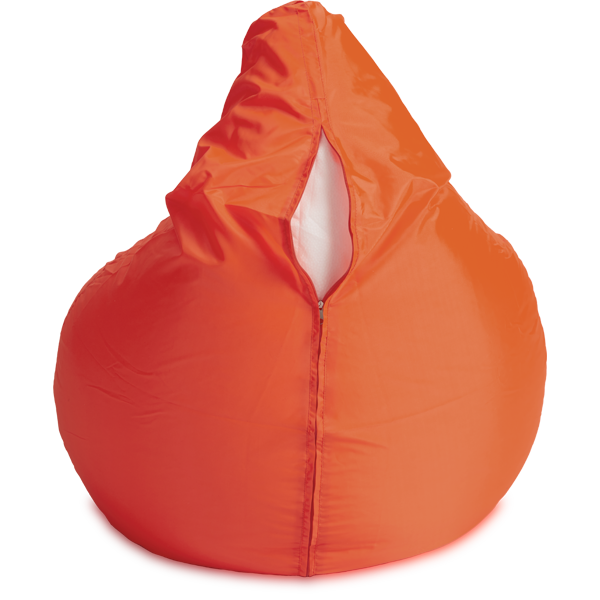 Кресло-мешок «Груша», XL, оранжевый Сзади