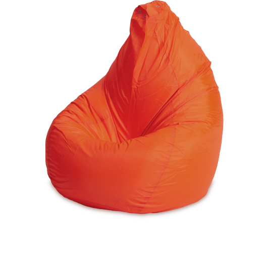 Кресло-мешок «Груша», XL, оксфорд, Оранжевый