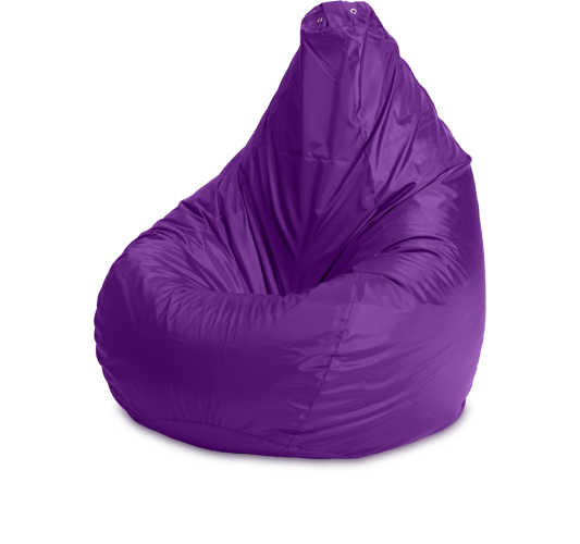 Кресло-мешок «Груша», XL, оксфорд, Пурпурный