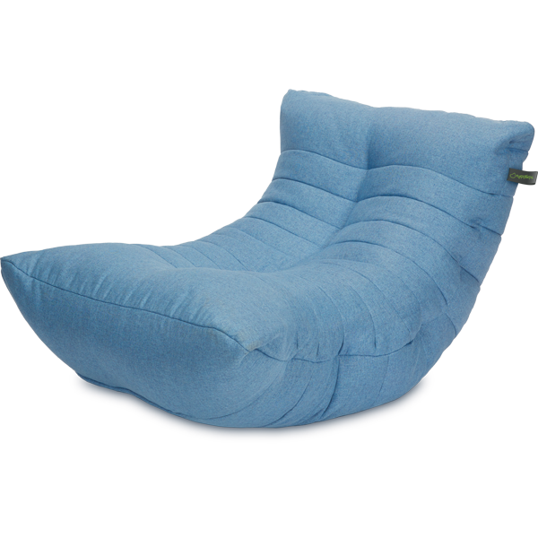 Кресло мешок «Кокон», 70x120x85, Небесно-голубой Изометрия