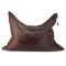 Кресло-мешок «Подушка», коричневый Анфас галлерея