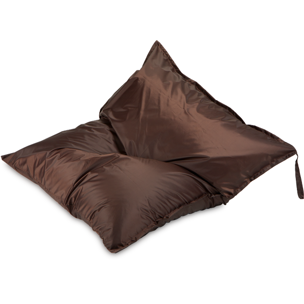 Кресло-мешок «Подушка», коричневый Изометрия